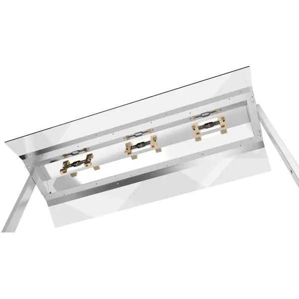 Warmhoudunit | 3x 1/1 GN | 30°C/110°C | Onder + Boven | 1.55kW (230V) | 1035x500x600(h)mm