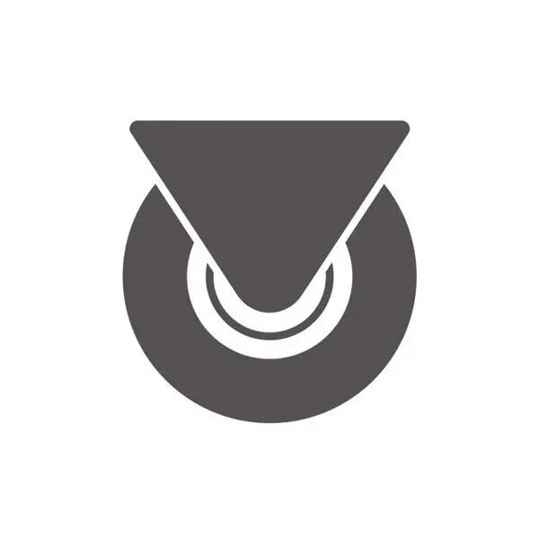 Wielenset | SOFTLINE Koelwerkbanken (2/3 Deuren) | 4 Wielen (2 Geremd)