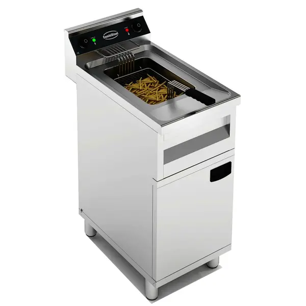 Friteuse | ENTRY 700 | Elektrisch | 12L | 6kW (400V) | Aftapkraan | 400x700x850(h)mm