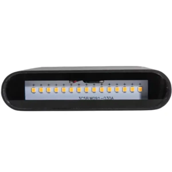 Wandlamp | Zwart | Incl. Lichtbron (Dimbaar) | 115x28x90(h)mm