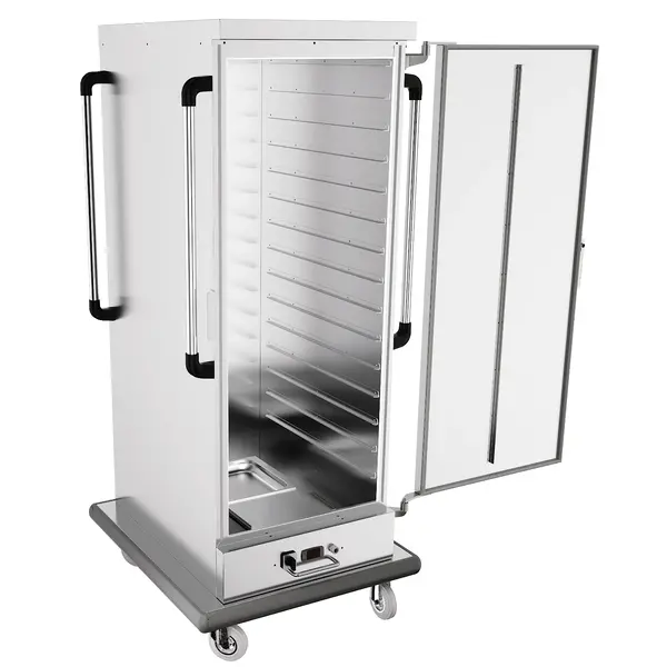 Warmhoudwagen | 15x 2/1 GN | 60°C/80°C | Geventileerd | 2kW (230V) | Wielen (Geremd) | 811x928x1660(h)mm