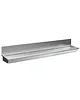 CombiSteel Wasbak | RVS | 5 Kraangaten | Spatscherm | Incl. Afvoerplug | 3000x468x438(h)mm 