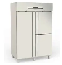 Coreco Vrieskast | 1404L (2/1 GN) | RVS | -15°C/-20°C | Geforceerd | Temperatuur-/Deuralarm | 1370x860x2110/2175(h)mm