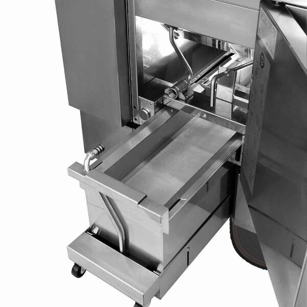 Automatische Friteuse | SHOWROOMMODEL | Gas | 23L | 120°C/190°C | 26kW (230V) | Aftapkraan | Auto-Mandlift | 400x900x850/920(h)mm