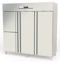 Coreco Koelkast | 2197L (2/1 GN) | RVS | -2°C/+8°C | Geforceerd | Temperatuur-/Deuralarm | 2055x860x2110/2175(h)mm