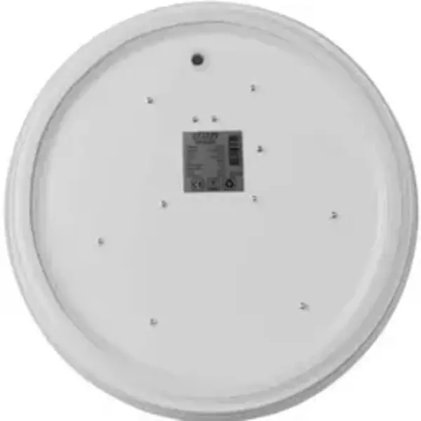 Plafondlamp | Wit | Incl. Lichtbron | Ø255x55(h)mm