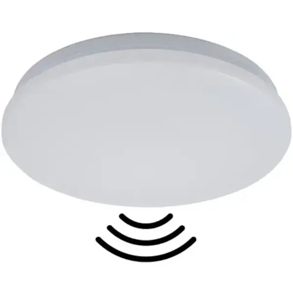 Plafondlamp | ILLUMI | Wit | Incl. Lichtbron | Ø260x65(h)mm