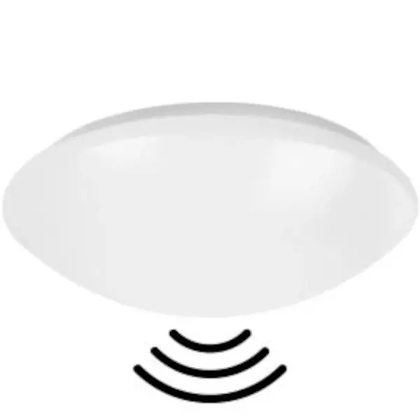Plafondlamp | Wit | Incl. Lichtbron | Ø250x91(h)mm