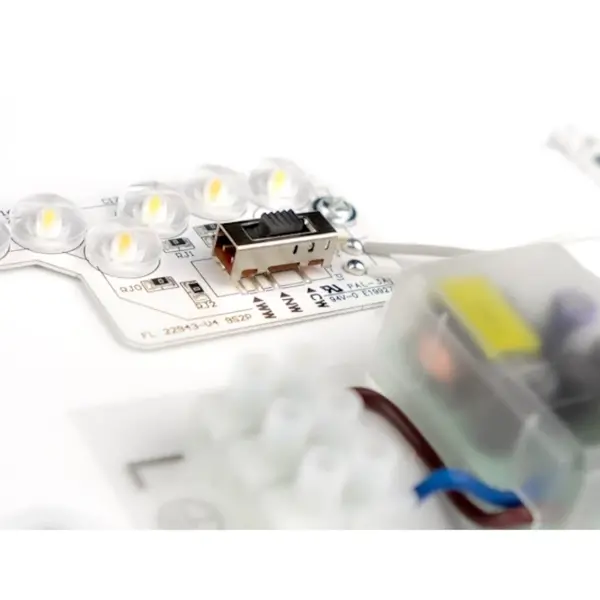 Plafondlamp | Wit | Incl. Lichtbron | Ø310x55(h)mm