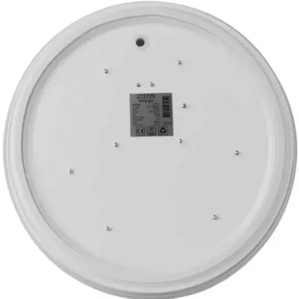 Plafondlamp | Wit | Incl. Lichtbron (Dimbaar) | Ø255x65(h)mm