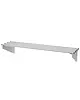 CombiSteel Wandrek | RVS | 1 Niveau | Diepte 300 | Hoogte 225 | Breedte 600-1800 | Incl. Wandsteunen 