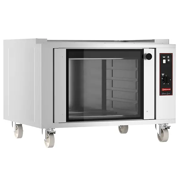 Rijskastonderstel | VISION LINE | 5 Niveaus (EN600x400) | ≤80°C | 1kW (230V) | Wielen (Geremd) | 970x880x710(h)mm