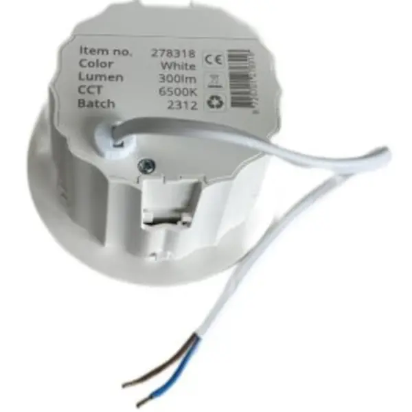 Noodverlichting | Groen/Wit | Incl. Lichtbron | Ø104x66(h)mm