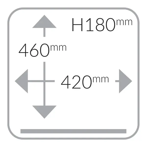 Vacumeermachine | I-VAC | Seallengte 410mm | Sealkamer 420x460x180mm | Sealtijd 12-33sec | Touchscreen | 491x613x469(h)mm