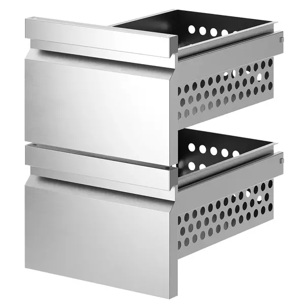 Ladenblok | PLATINUM LINE | RVS | 2 Laden | 1/1 GN