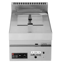UNNI-COOKING Friteuse | 650 SERIE | Gas | 8L | 90°C/190°C | 6.5kW | Aftapkraan | 400x650x350/540(h)mm