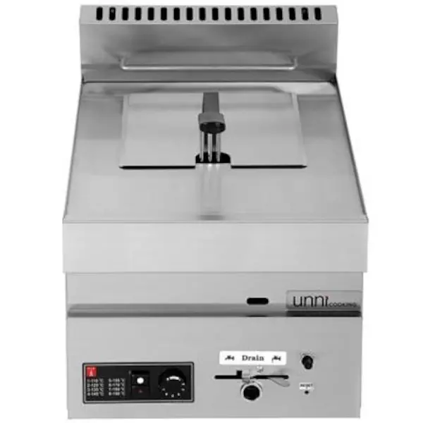 Friteuse | 650 SERIE | Gas | 8L | 90°C/190°C | 6.5kW | Aftapkraan | 400x650x350/540(h)mm