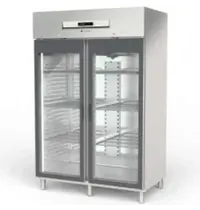 Coreco Koelkast | 1404L (2/1 GN) | RVS | -2°C/+8°C | Geforceerd | Draaideuren | Temperatuur-/Deuralarm | 1370x860x2110/2175(h)mm 