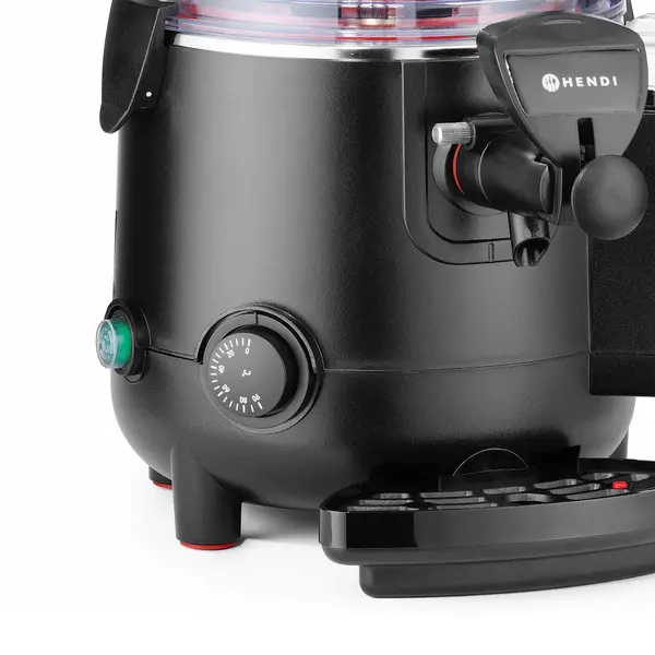 Chocolademelkdispenser | Zwart | 10L | 65°C/85°C | 1.01kW (230V) | Lekbak | 300x415x580(h)mm