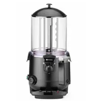 HENDI Chocolademelkdispenser | Zwart | 10L | 65°C/85°C | 1.01kW (230V) | Lekbak | 300x415x580(h)mm 
