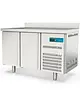 Coreco Koelwerkbank | S-LINE | 255L | 2 Deuren (1/1 GN) | -2°C/+8°C | Geforceerd | Temperatuuralarm | Achteropstand | 1345x700x850/950(h)mm 