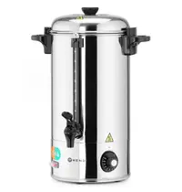 HENDI Verwarmde Drankendispenser | RVS | 9L | 30°C/110°C | 2.2kW (230V) | Enkelwandig | 370x332x472(h)mm 