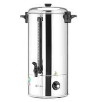 HENDI Verwarmde Drankendispenser | RVS | 18L | 30°C/110°C | 2.2kW (230V) | Enkelwandig | 385x385x595(h)mm