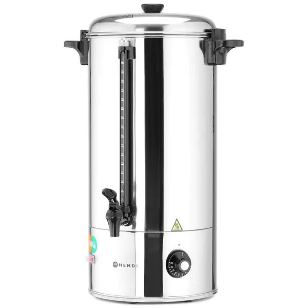 Verwarmde Drankendispenser | RVS | 18L | 30°C/110°C | 2.2kW (230V) | Enkelwandig | 385x385x595(h)mm