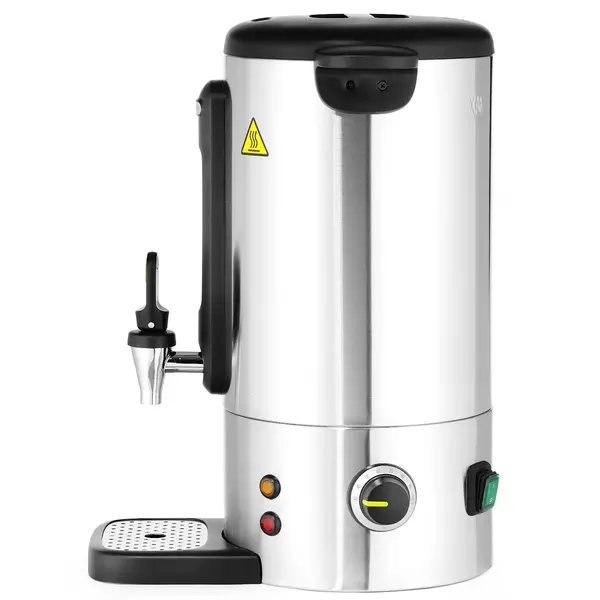Verwarmde Drankendispenser | UNIQ (Design by Bronwasser) | RVS | 9L | 30°C/100°C | 0.95kW (230V) | Enkelwandig | Lekbak | 307x330x450(h)mm