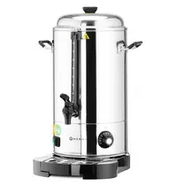 HENDI Verwarmde Drankendispenser | RVS | 9L | 30°C/110°C | 2.2kW (230V) | Dubbelwandig | Lekbak | 322x390x522(h)mm