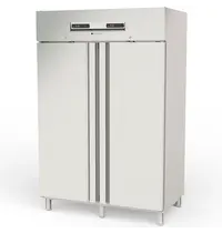 Coreco Viskoelkast | 1370L (2/1 GN) | RVS | -1°C/-5°C & -2°C/+8°C | Geforceerd | Incl. 6 Visbakken | Temperatuur-/Deuralarm | 1370x860x2110/2175(h)mm