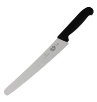 Victorinox Bakkersmes | RVS | Zwart | Lengte 382mm 