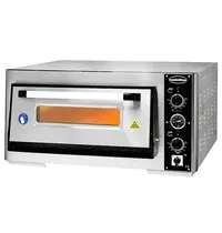 CombiSteel Pizzaoven | Elektrisch | 4x Ø30cm | 85°C/455°C | 5kW (400V) | 890x810x430(h)mm 