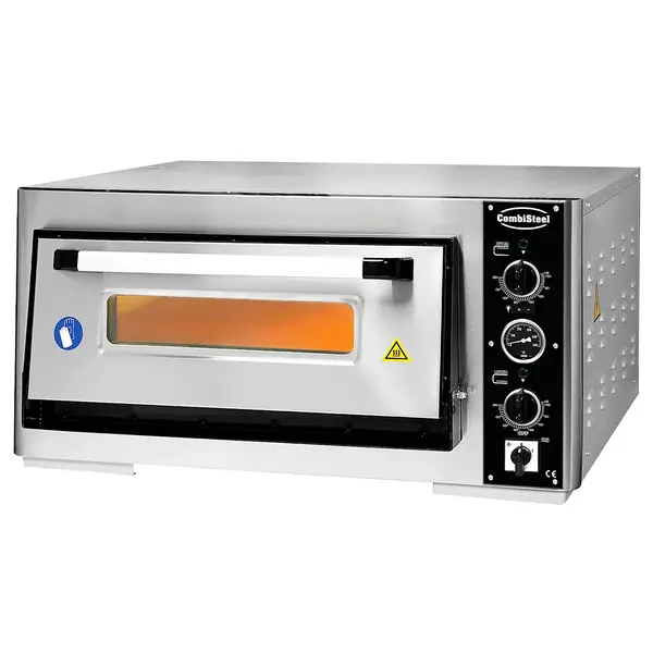 Pizzaoven | Elektrisch | 4x Ø30cm | 85°C/455°C | 5kW (400V) | 890x810x430(h)mm