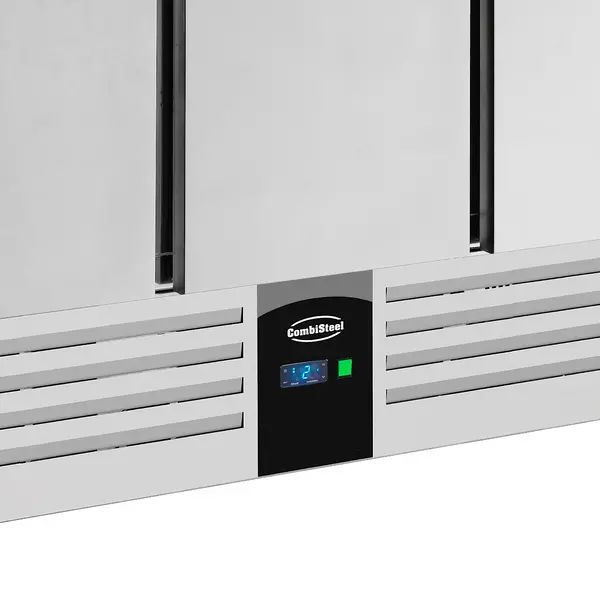 Pizzawerkbank | COMPACT LINE | 350L | 3 Deuren (1/1 GN) | +2°C/+8°C | Statisch + Ventilator | 1400x700x1020(h)mm