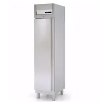 Coreco Koelkast | Smal Model | 301L (1/1 GN) | RVS | -2°C/+8°C | Geforceerd | Temperatuur-/Deuralarm | 430x770x2040(h)mm