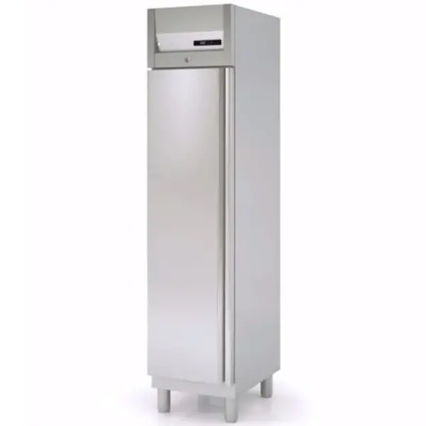 Koelkast | Smal Model | 301L (1/1 GN) | RVS | -2°C/+8°C | Geforceerd | Temperatuur-/Deuralarm | 430x770x2040(h)mm