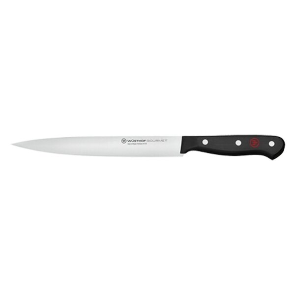 Vleesmes | GOURMET | RVS | Zwart | Lengte 325mm