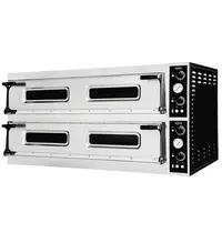 CombiSteel Pizzaoven Dubbel Groot | 6+6 40Øcm | 20,4kW | 1500x1074x745(h)mm
