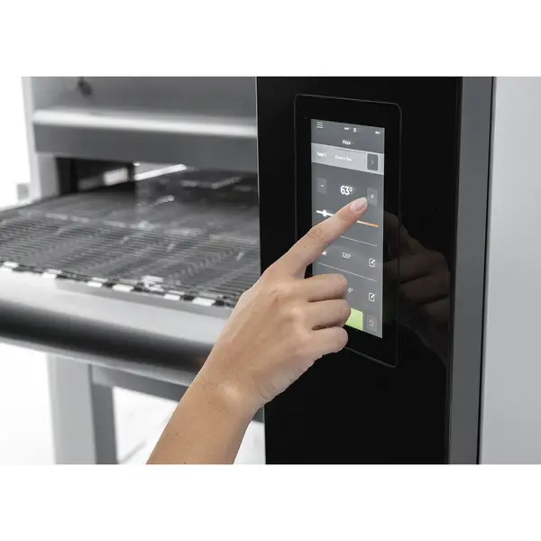 Lopendeband Oven 400 | Ø25cm - 30p/u | Ø32cm - 15p/u | Ø40cm - 13p/u | Touchscreen | 985x450x400(h)mm