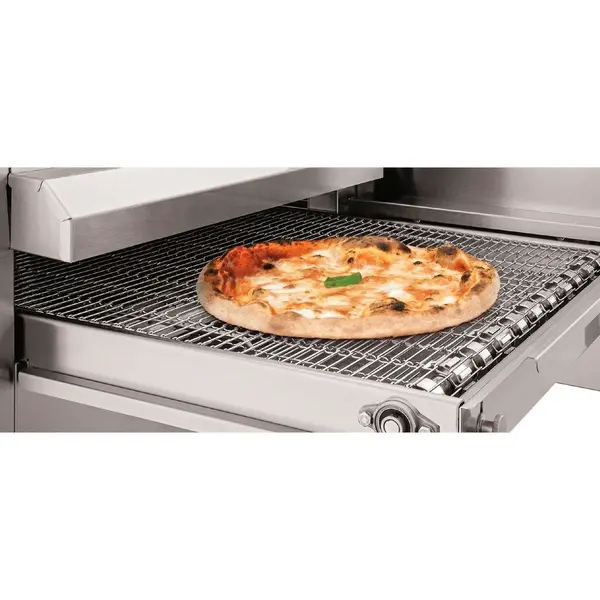 Lopendeband Oven 400 | Ø25cm - 30p/u | Ø32cm - 15p/u | Ø40cm - 13p/u | Touchscreen | 985x450x400(h)mm