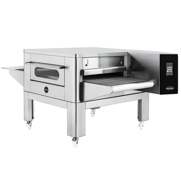 Lopendeband Oven | Ø250mm -180p/u | Ø320mm - 105p/u | Ø400mm - 52p/u | Ø450mm - 36p/u | Touchscreen | 2250x1560x600(h)mm