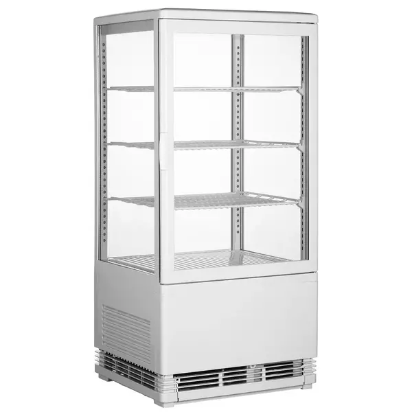Koelvitrine | 68L | Wit | 0°C/+12°C | 4 Niveaus | 428x386x885(h)mm