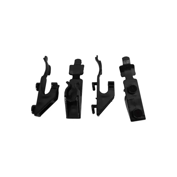 Roosterclips | CombiSteel Koelvitrines COM-7487.0170/0175/0180 | Zwart | 4 Stuks