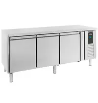 CombiSteel Bakkerij Koelwerkbank | STANDARD LINE | 635L | 3 Deuren (EN600x400) | +2°C/+8°C | Geforceerd | 2020x800x850(h)mm