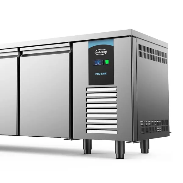 Bakkerij Koelwerkbank | PRO LINE | 405L | 2 Deuren (EN600x400) | -2°C/+8°C | Geforceerd | 1550x800x850(h)mm