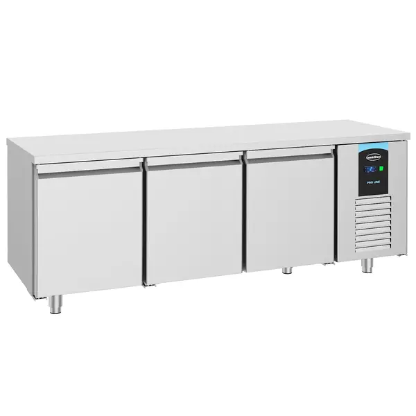 Bakkerij Koelwerkbank | PRO LINE | 615L | 3 Deuren (EN600x400) | -2°C/+8°C | Geforceerd | 2100x800x850(h)mm