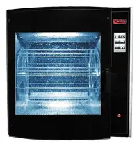 INOTECH by SOFINOR Kippengrill | AUTO-CLEAN | Elektrisch | 8 Korven | 24-32 Kippen | 12.3kW (400V) | Bevochtiging (Automatisch) | Zelfreiniging | Touchscreen | 1010x940x1215(h)mm