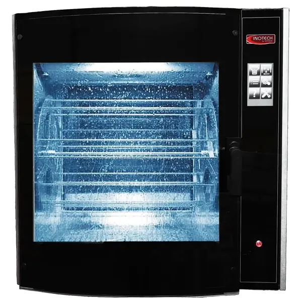Kippengrill | AUTO-CLEAN | Elektrisch | 8 Korven | 24-32 Kippen | 12.3kW (400V) | Bevochtiging (Automatisch) | Zelfreiniging | Touchscreen | 1010x940x1215(h)mm