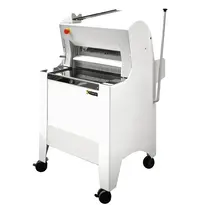 SOFINOR Broodsnijmachine | BYZANCE | Brood 440x330mm/Ø330mm | Snijdikte 9/11/13mm | Semi-Automatisch | 0.55kW (400V) | 615x716x735/1205(h)mm